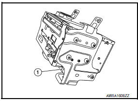 Nissan Maxima. A/C AND AV SWITCH ASSEMBLY