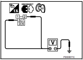 Nissan Maxima. CHECK COOLING FAN RELAY POWER SUPPLY CIRCUIT