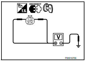 Nissan Maxima. CHECK COOLING FAN MOTOR POWER SUPPLY CIRCUIT