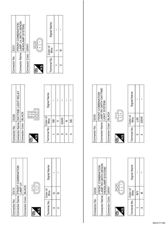 Nissan Maxima. DAYTIME RUNNING LIGHT SYSTEM