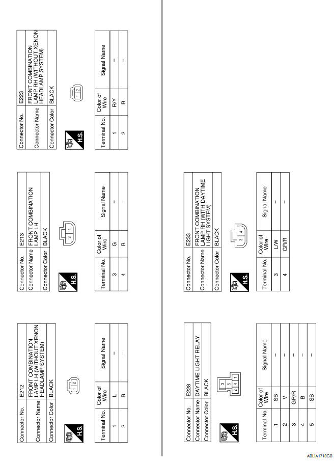 Nissan Maxima. DAYTIME RUNNING LIGHT SYSTEM