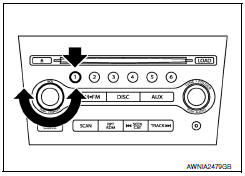 Nissan Maxima. VERSIONS DISPLAY FUNCTION