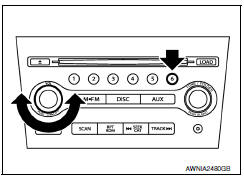 Nissan Maxima. AV COMMUNICATION DIAGNOSIS FUNCTION