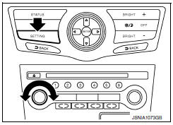 Nissan Maxima. STARTING PROCEDURE