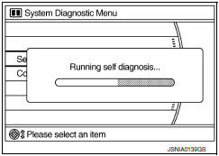 Nissan Maxima. SELF-DIAGNOSIS MODE