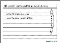 Nissan Maxima. Delete Unit Connection Log