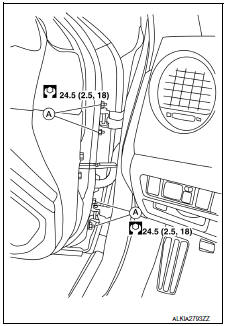 Nissan Maxima. REMOVAL