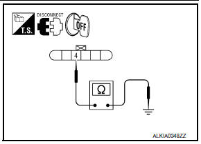 Nissan Maxima. CHECK DOOR KEY CYLINDER SWITCH GROUND CIRCUIT