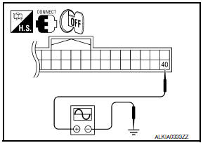 Nissan Maxima. CHECK POWER WINDOW SWITCH OUTPUT SIGNAL