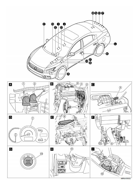 Nissan Maxima Service and Repair Manual - Door lock function - System ...