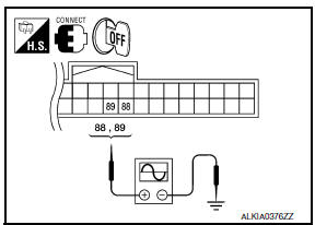 Nissan Maxima. CHECK DOOR REQUEST SWITCH OUTPUT SIGNAL