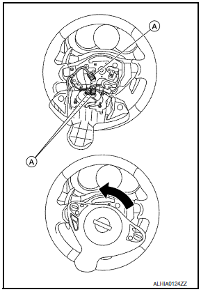 Nissan Maxima. DRIVER AIR BAG MODULE