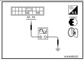 Nissan Maxima. CHECK ENCODER SIGNAL