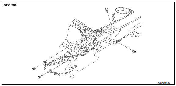 Nissan Maxima. Exploded View 