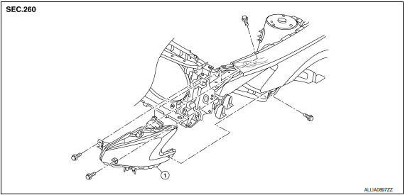 Nissan Maxima. Exploded View