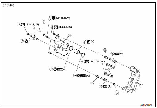 Nissan Maxima. Disassembly and Assembly