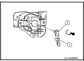 Nissan Maxima. FRONT FOG LAMP BULB