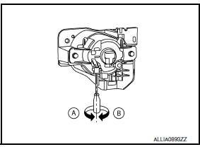 Nissan Maxima. AIMING ADJUSTMENT SCREW