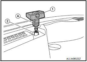 Nissan Maxima. FRONT WASHER NOZZLE