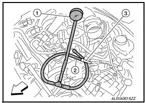 Nissan Maxima. FUEL PRESSURE CHECK