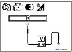 Nissan Maxima. CHECK FUEL PUMP POWER SUPPLY CIRCUIT-II