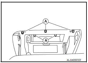 Nissan Maxima. GLOVE BOX ASSEMBLY