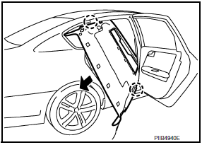 Nissan Maxima. REMOVAL