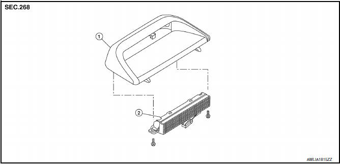 Nissan Maxima. Exploded View