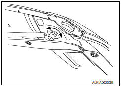 Nissan Maxima. FRONT END HEIGHT ADJUSTMENT