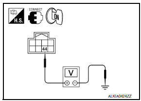 Nissan Maxima. CHECK HORN RELAY POWER SUPPLY