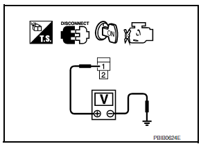 Nissan Maxima. CHECK IGNITION COIL POWER SUPPLY CIRCUIT-II