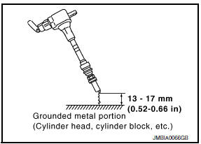 Nissan Maxima. CHECK IGNITION COIL WITH POWER TRANSISTOR-II