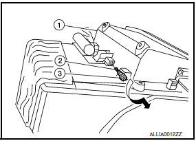 Nissan Maxima. GLOVE BOX LAMP