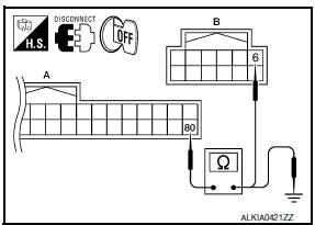 Nissan Maxima. CHECK KEY SLOT CIRCUIT