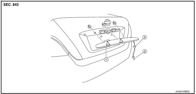 Nissan Maxima. Exploded View