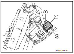 Nissan Maxima. REMOVAL