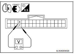 Nissan Maxima. CHECK MICROPHONE SIGNAL