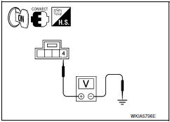 Nissan Maxima. CHECK MICROPHONE POWER SUPPLY