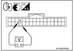 Nissan Maxima. CHECK MICROPHONE SIGNAL