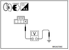 Nissan Maxima. CHECK MICROPHONE POWER SUPPLY