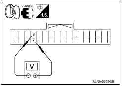 Nissan Maxima. CHECK MICROPHONE SIGNAL