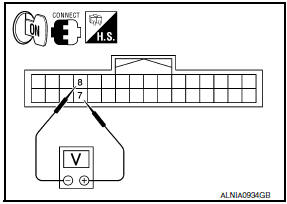 Nissan Maxima. CHECK MICROPHONE SIGNAL