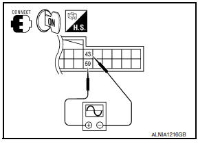 Nissan Maxima. CHECK MICROPHONE SIGNAL