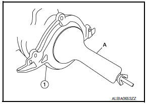 Nissan Maxima. Removal and Installation of Rear Oil Seal