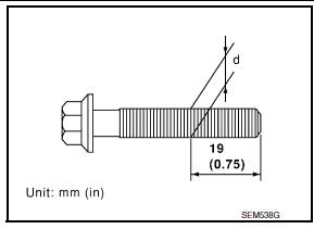 Nissan Maxima. Removal and Installation of Rear Oil Seal