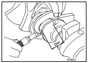 Nissan Maxima. Main Bearing