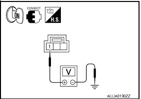 Nissan Maxima. CHECK OPTICAL SENSOR POWER SUPPLY INPUT