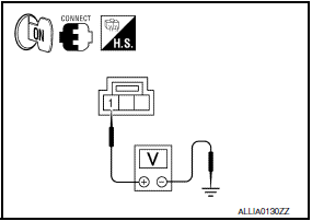 Nissan Maxima. CHECK OPTICAL SENSOR POWER SUPPLY INPUT