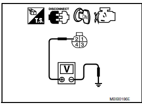 Nissan Maxima. CHECK HO2S2 POWER SUPPLY CIRCUIT