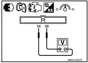 Nissan Maxima. CHECK MASS AIR FLOW SENSOR-II